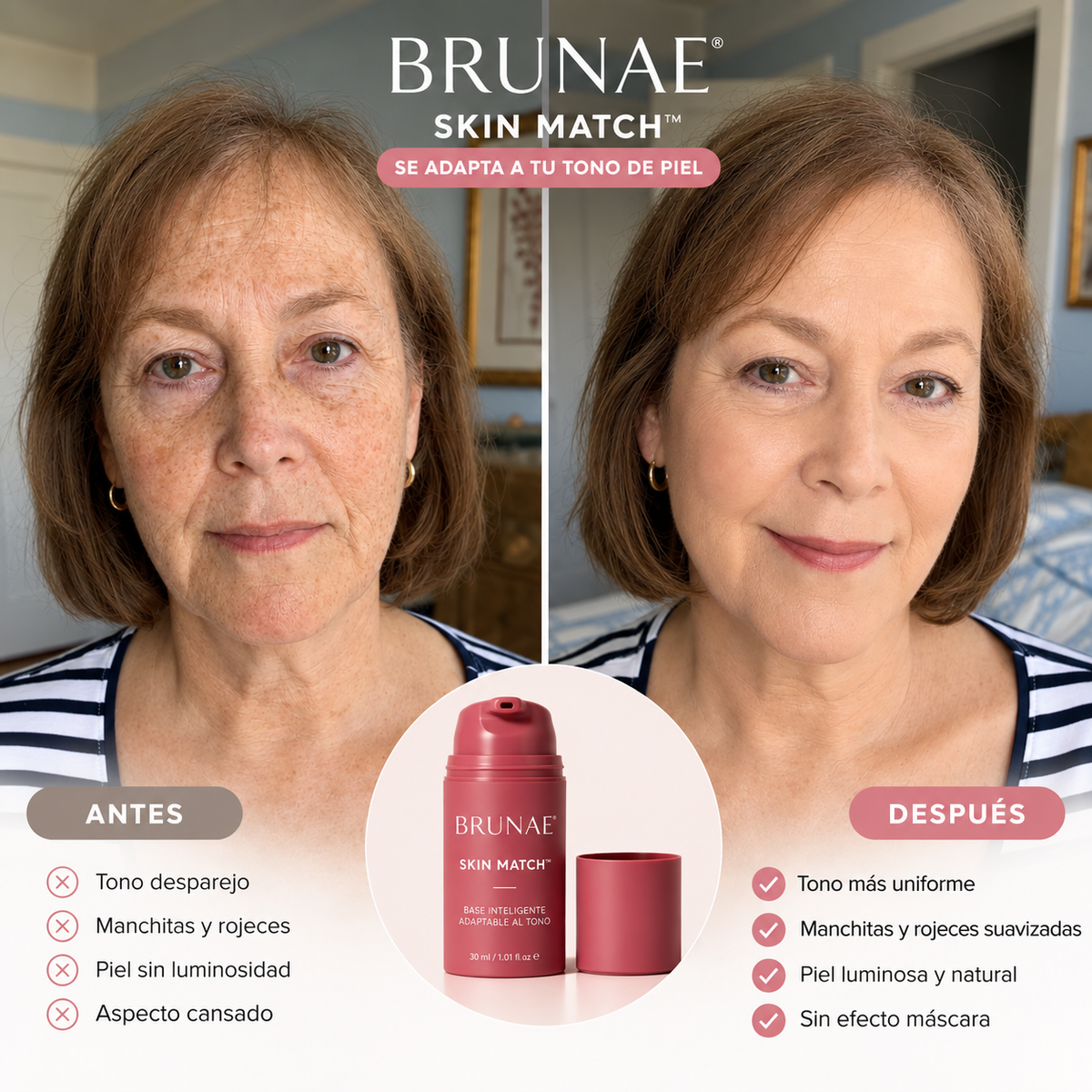 BRUNAE® SKIN MATCH: Un tono. Miles de pieles