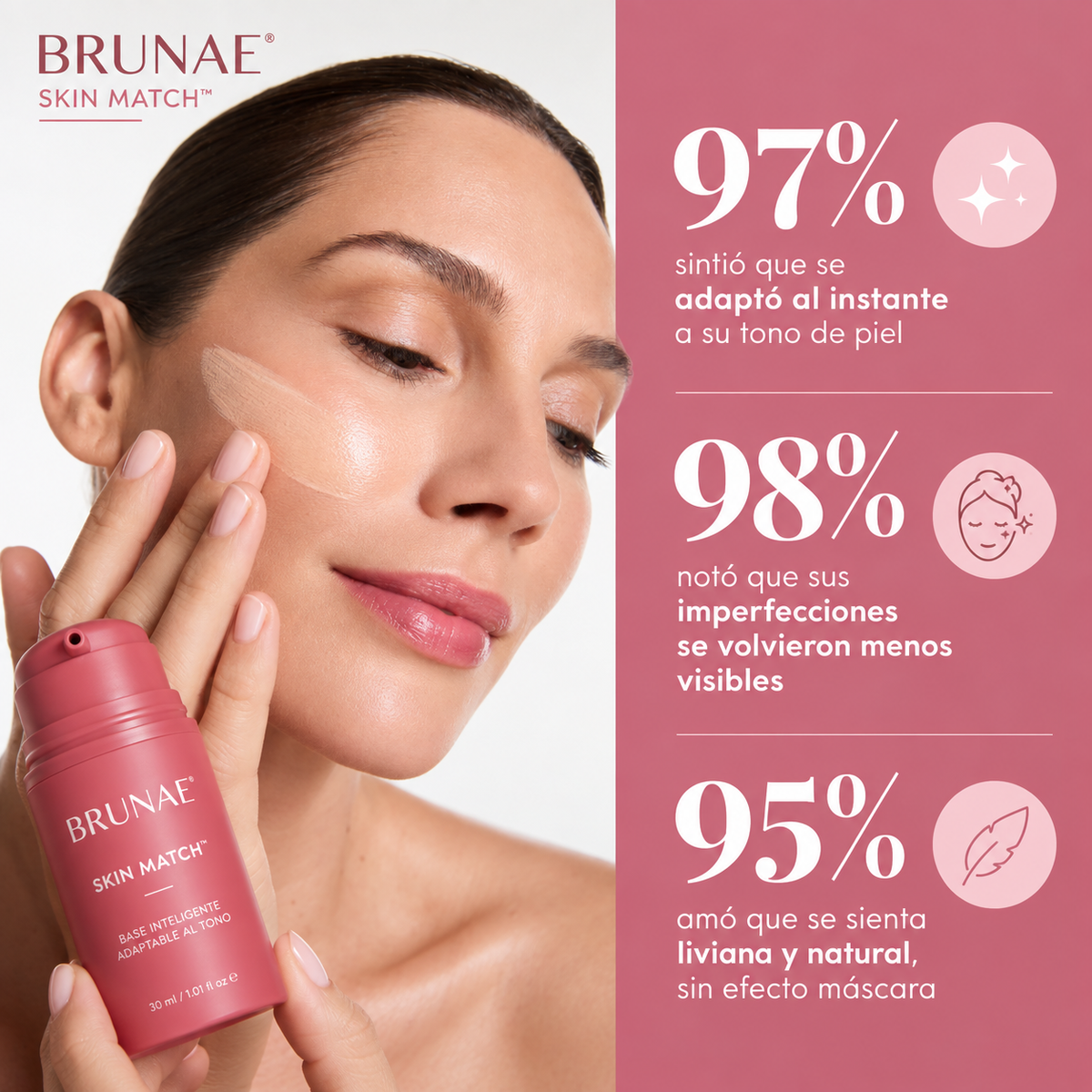 BRUNAE® SKIN MATCH: Un tono. Miles de pieles