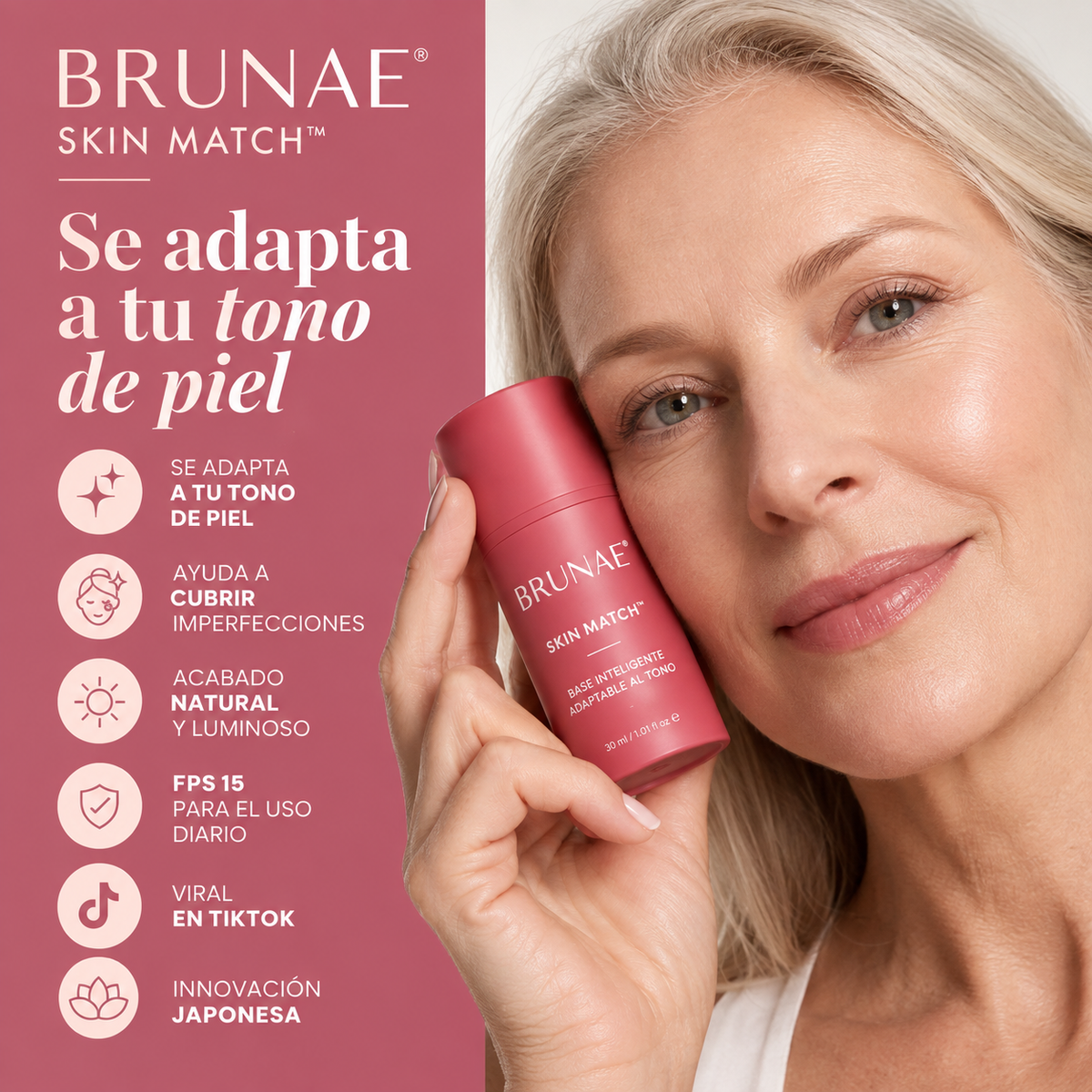 BRUNAE® SKIN MATCH: Un tono. Miles de pieles